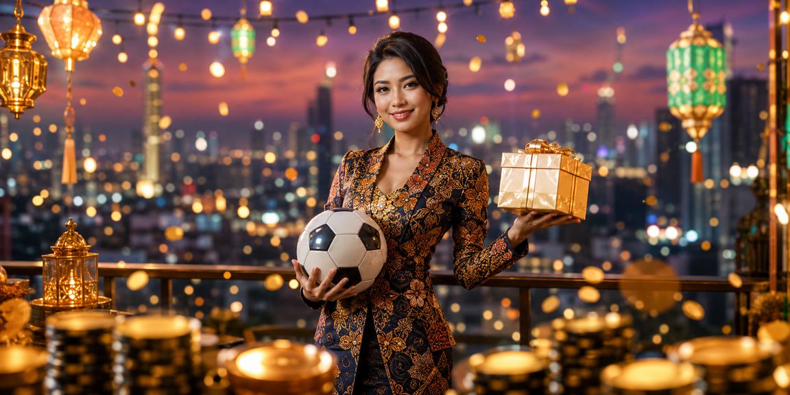 Suasana festival taruhan sepak bola yang meriah dengan para penggemar di Indonesia